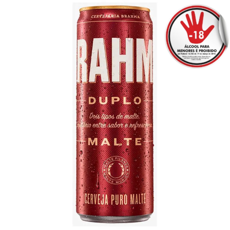 Cerveja Brahma Duplo Malte Lt 350Ml