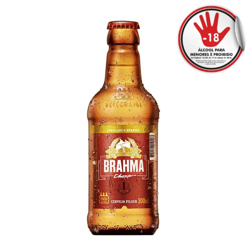 Cerveja Brahma Retornavel 300Ml
