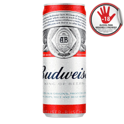 Cerveja Budweiser Lata 410Ml