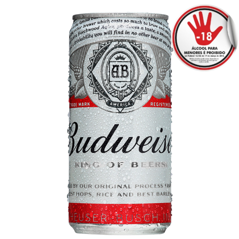 Cerveja Budweiser Lt 269Ml