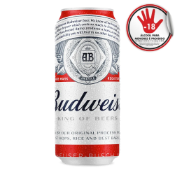 Cerveja Budweiser Lt 473Ml