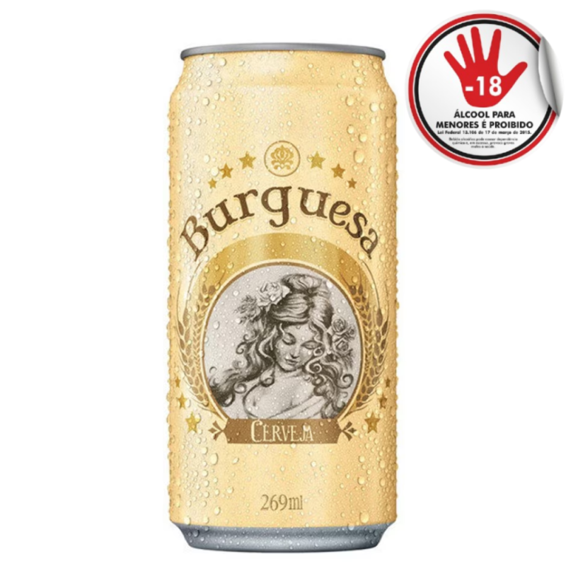 Cerveja Burguesa Lt 269Ml