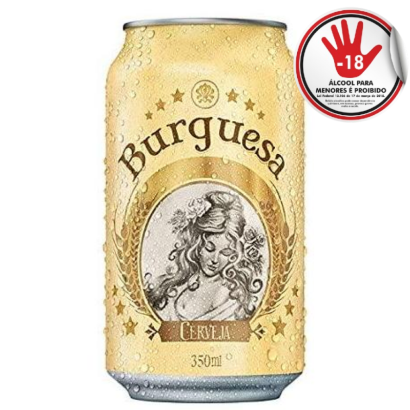 Cerveja Burguesa Lt 350Ml