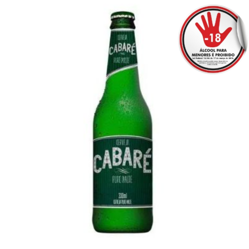 Cerveja Cabare Puro Malte Ln 330Ml