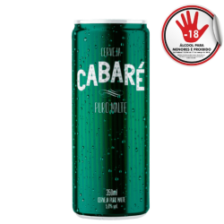 Cerveja Cabare Puro Malte Lt 350Ml