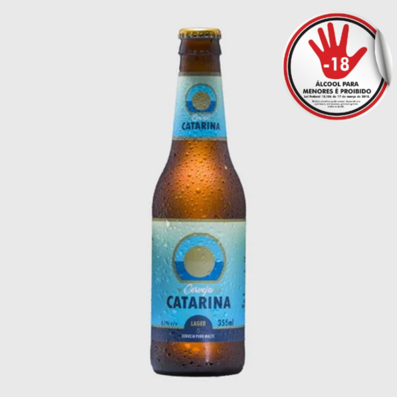 Cerveja Catharina Lager P Malte 355Ml