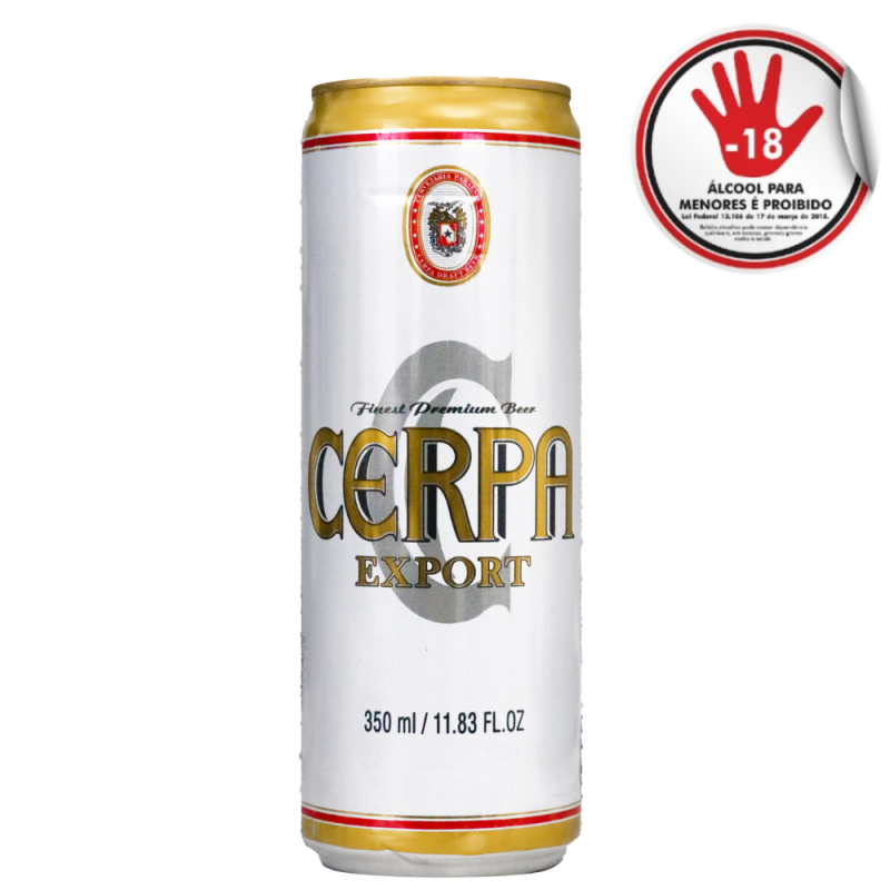 Cerveja Cerpa Export  Lt 350Ml