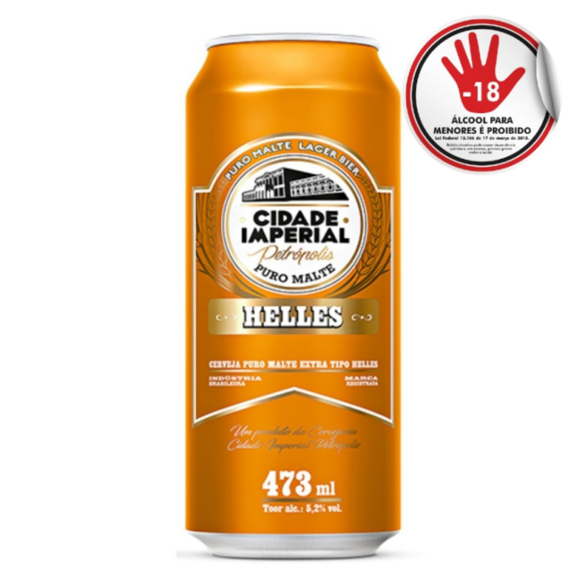 Cerveja Cid Imp Helles Puro Malte 473Ml