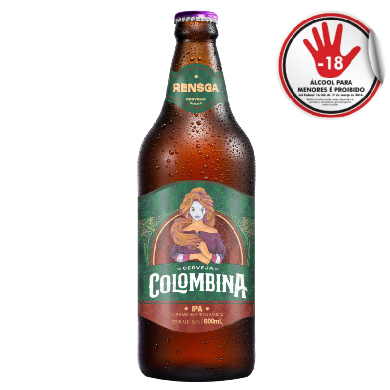 Cerveja Colombina Ipa 600Ml