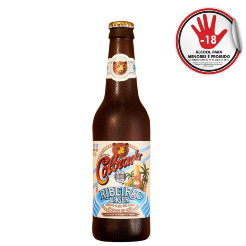 Cerveja Colorado Ribeirao Lager Ln 355Ml