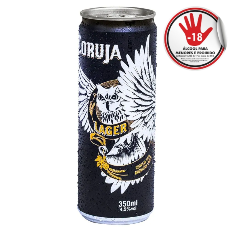 Cerveja Coruja Lager P Malte 350Ml