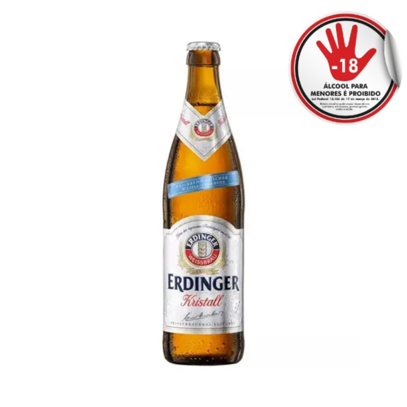 Cerveja Erdinger Kristall 500Ml