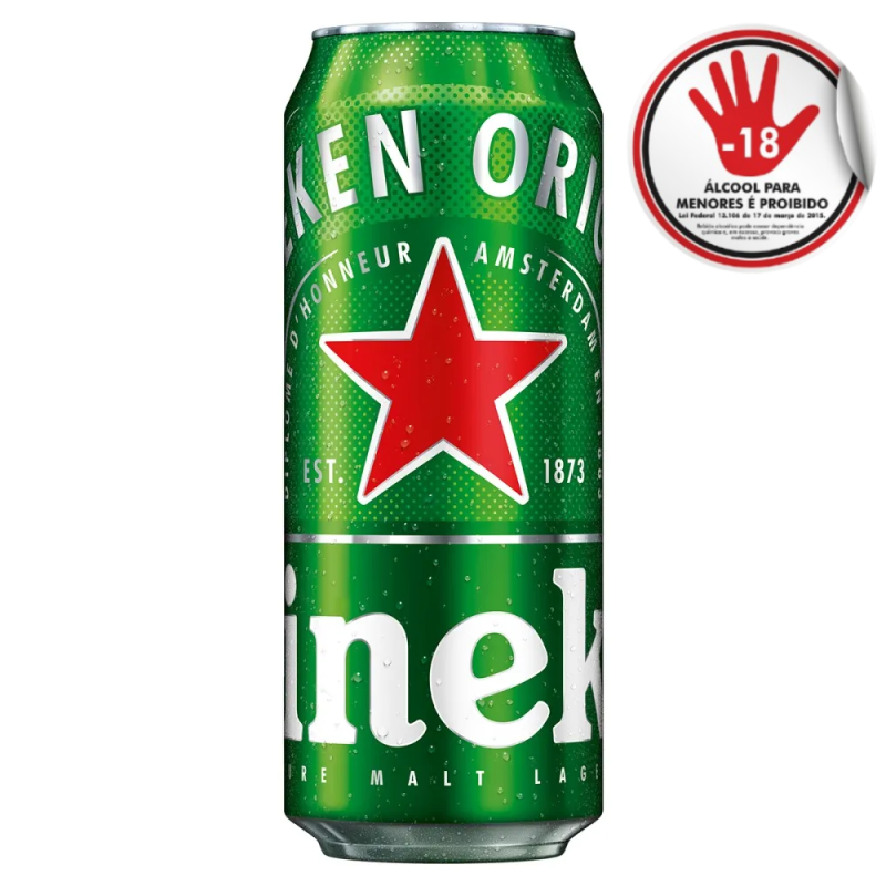 Cerveja Heineken Lt 473Ml