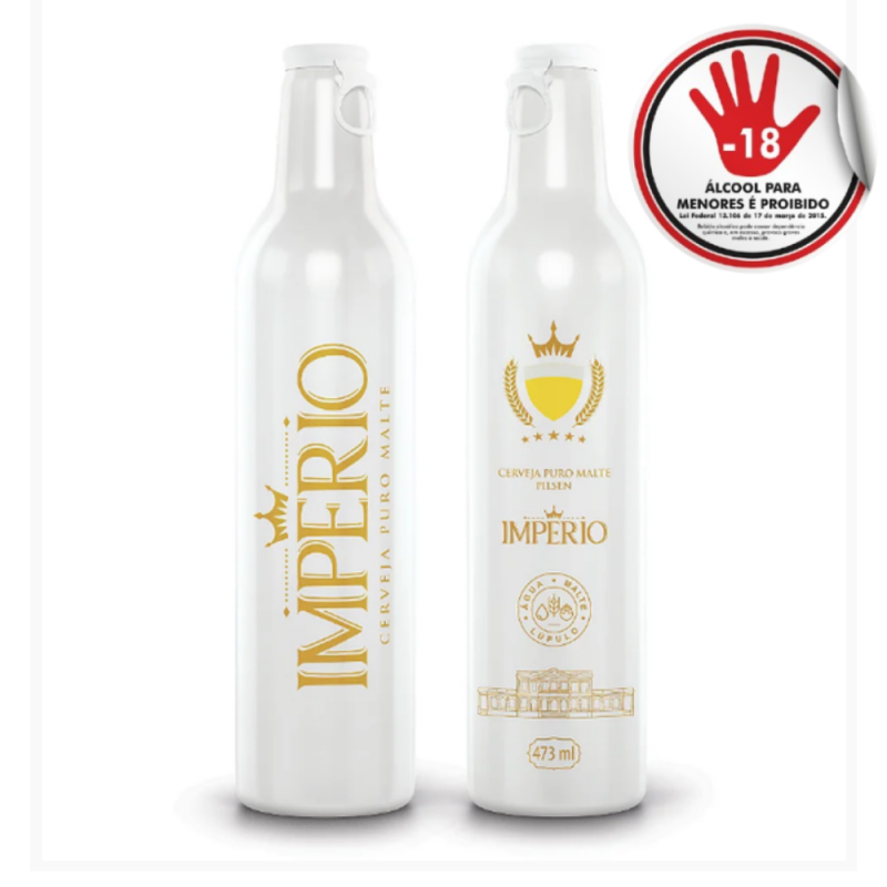 Cerveja Imperio  Pilsen Gfa Alum 473Ml