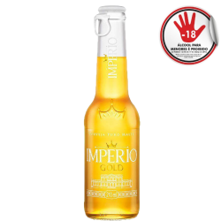 Cerveja Imperio Gold C/24 210Ml