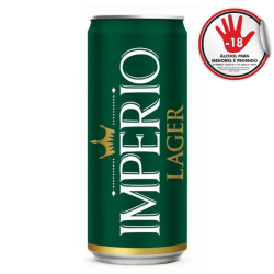 Cerveja Imperio Lager Lt 269Ml