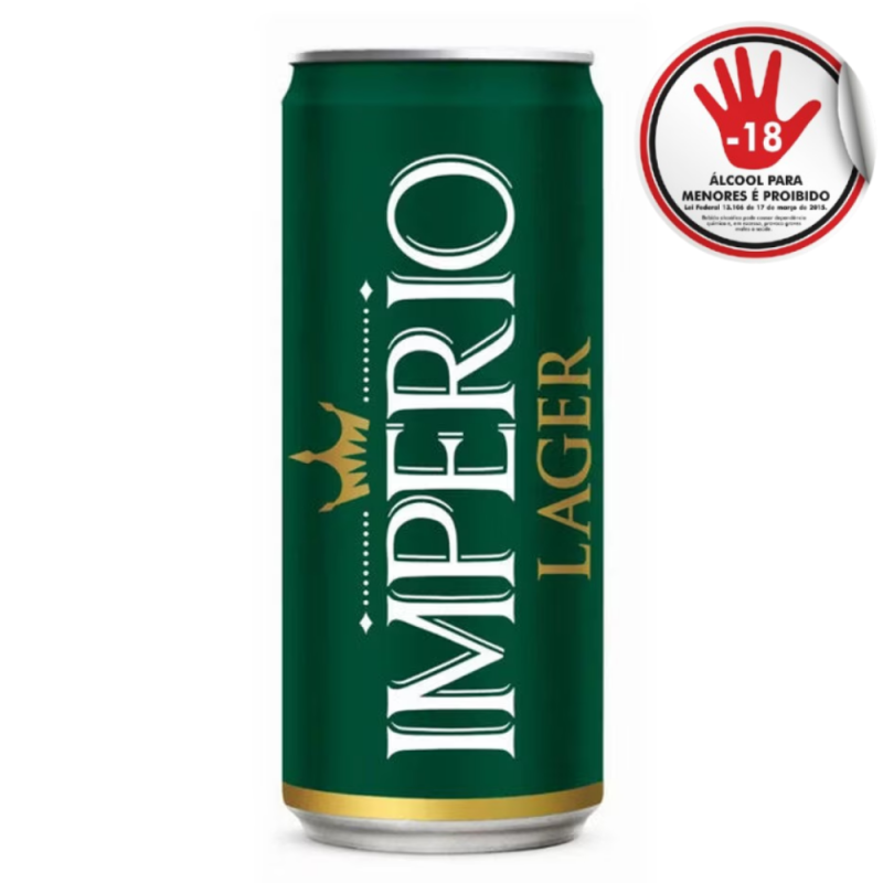 Cerveja Imperio Lager Lt 269Ml
