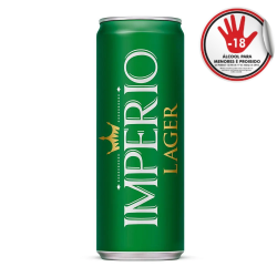 Cerveja Imperio Lager Lt 350Ml