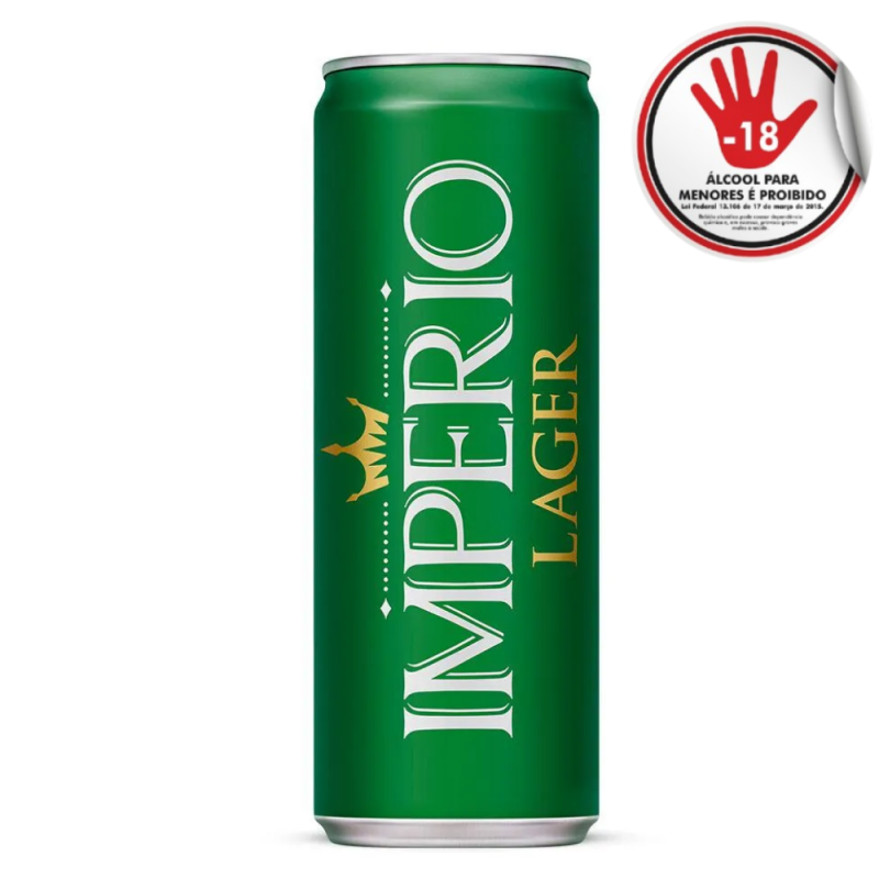 Cerveja Imperio Lager Lt350Ml Cx12