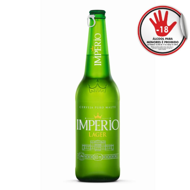 Cerveja Imperio Lager Ow 600Ml
