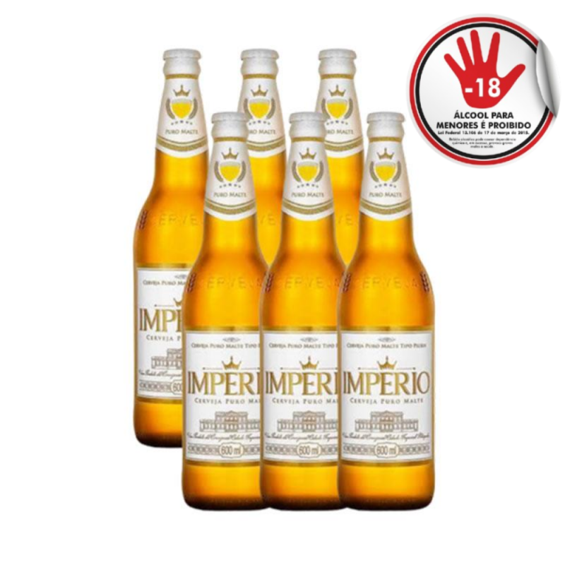 Cerveja Imperio Pilsen 600Ml