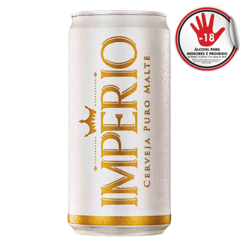 Cerveja Imperio Puro Malte Lt 269 Ml Und