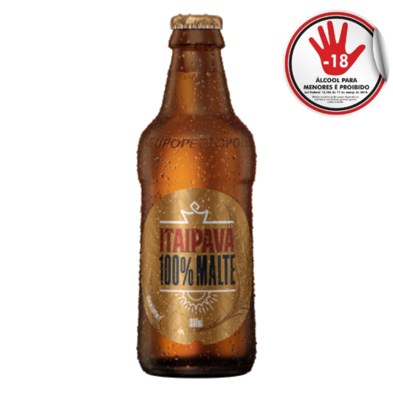 Cerveja Itaipava 100% Malte 300Ml Retornavel