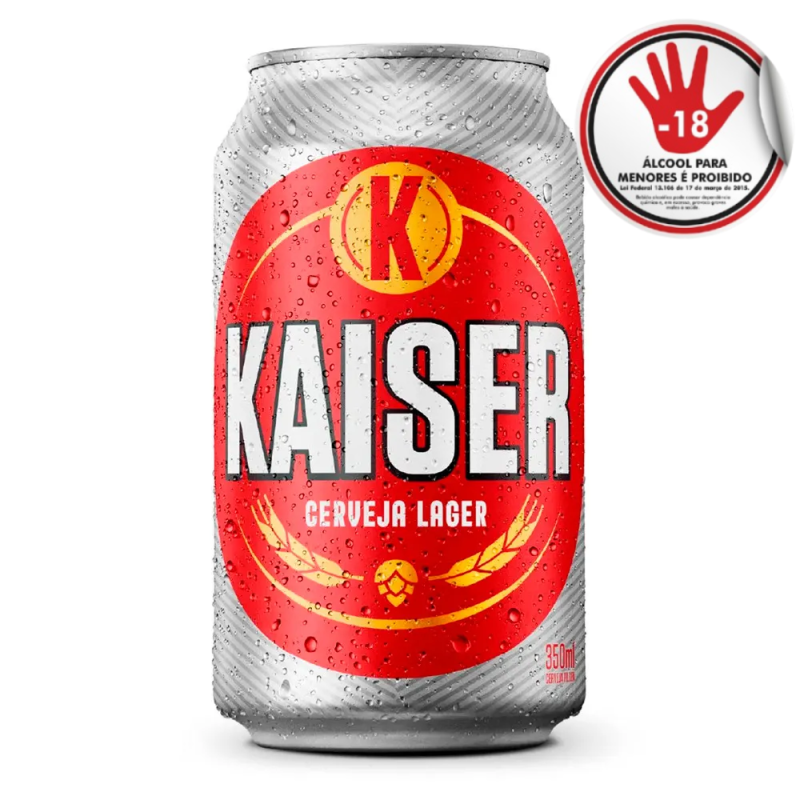 Cerveja Kaiser Lt 350Ml