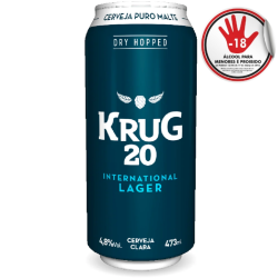 Cerveja Krug 20 International Lager 473Ml