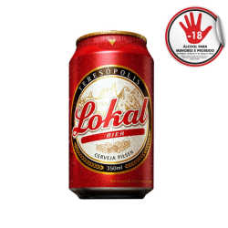 Cerveja Lokal Pilsen Lt 350Ml
