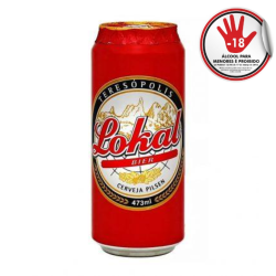 Cerveja Lokal Pilsen Lt 473Ml