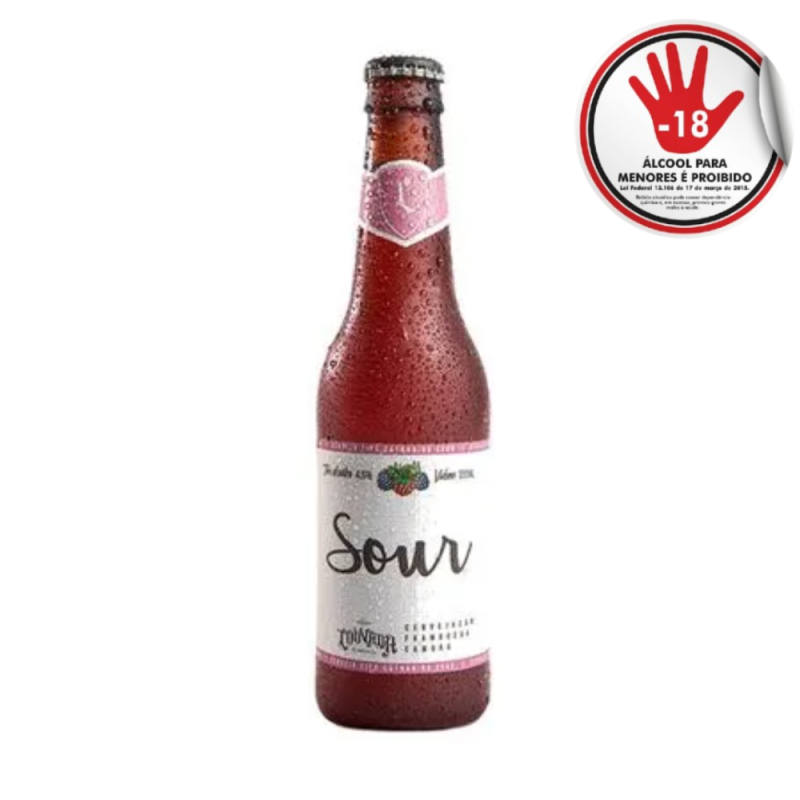 Cerveja Louvada Ale Catharina Sour Framb 355Ml