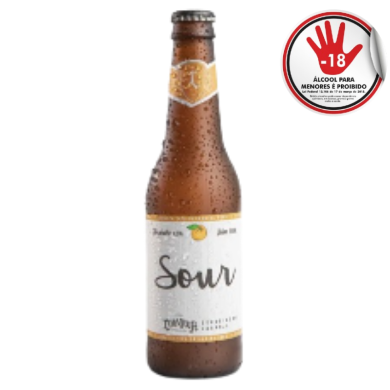 Cerveja Louvada Ale Catharina Sour Laranja 355Ml