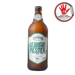 Cerveja Louvada German Pilsen 500Ml