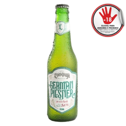 Cerveja Louvada Premium German Pilsner 355Ml