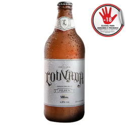 Cerveja Louvada Premium Lpilsen 500Ml