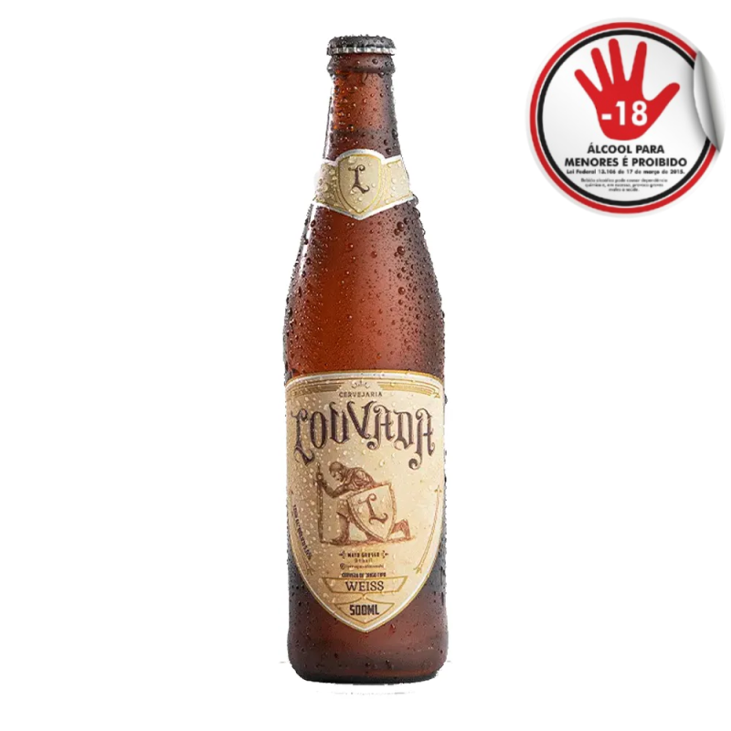 Cerveja Louvada Weiss 500Ml
