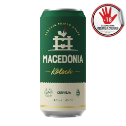 Cerveja Macedonia Lt473 Ml