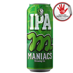 Cerveja Maniacs Ipa 473Ml