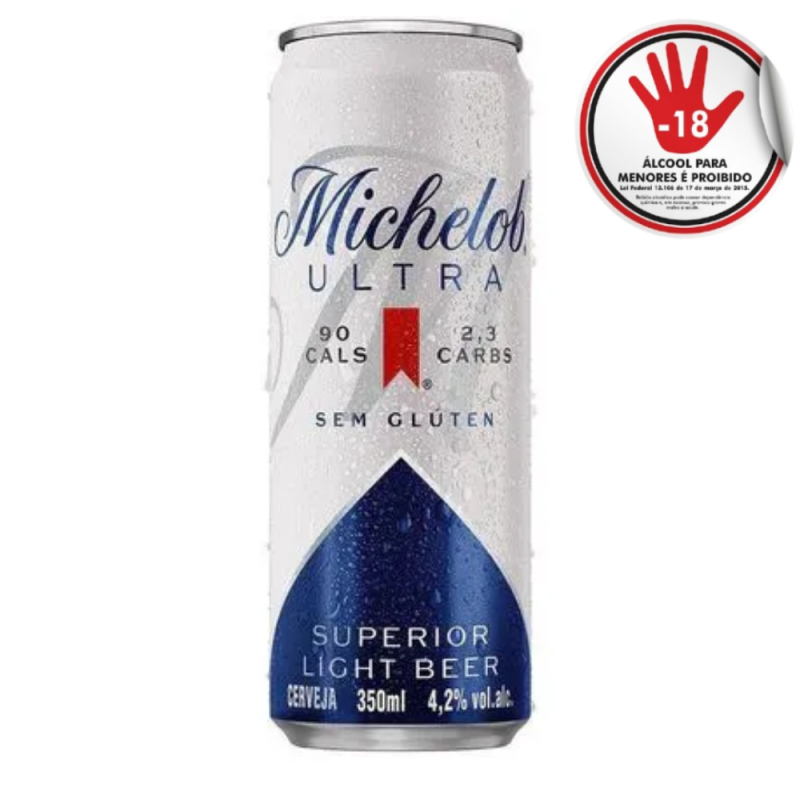 Cerveja Michelob Ultra Lt 350Ml