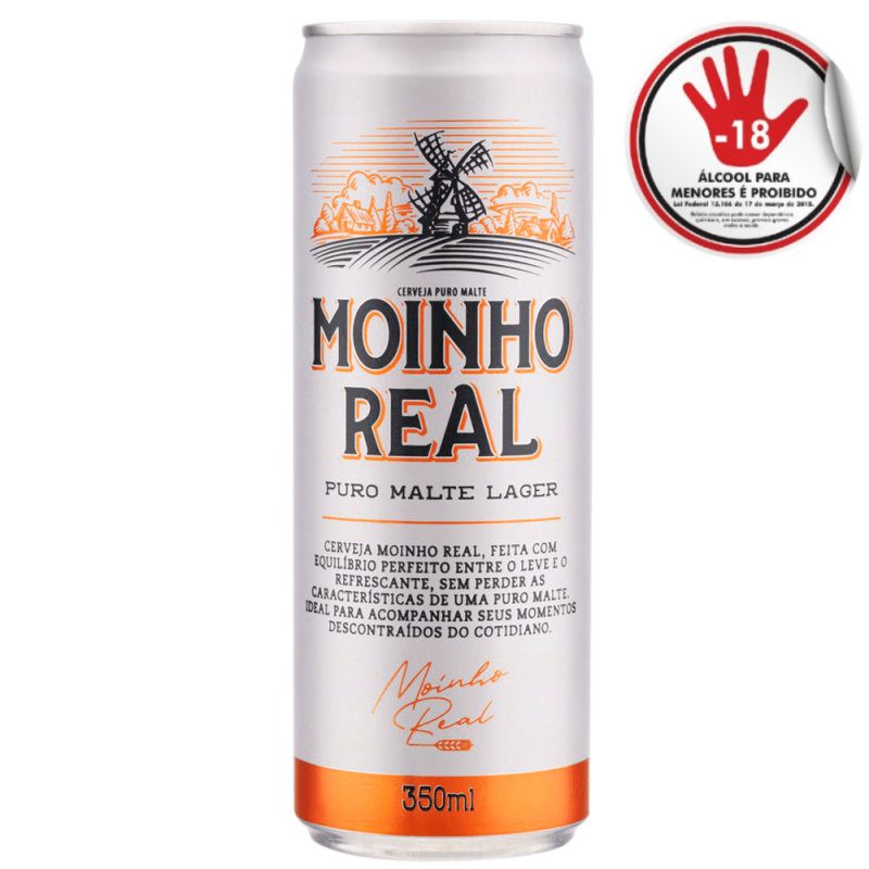 Cerveja Moinho Real Pm Lt 350Ml