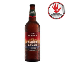 Cerveja Patagonia Amber Lager 740Ml