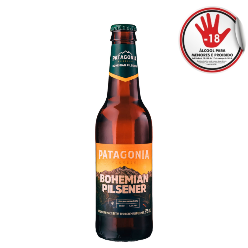 Cerveja Patagonia Bohemian Pils Ln 355Ml