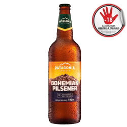 Cerveja Patagonia Bohemian Pilsner 740Ml