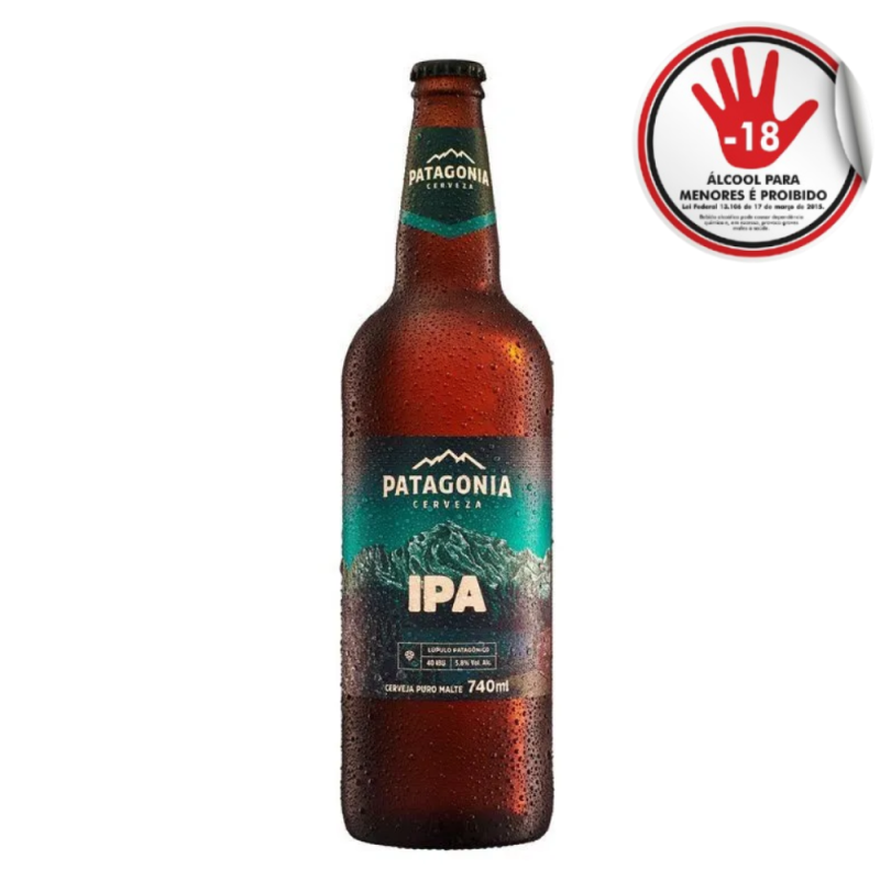 Cerveja Patagonia Ipa One Way 740Ml