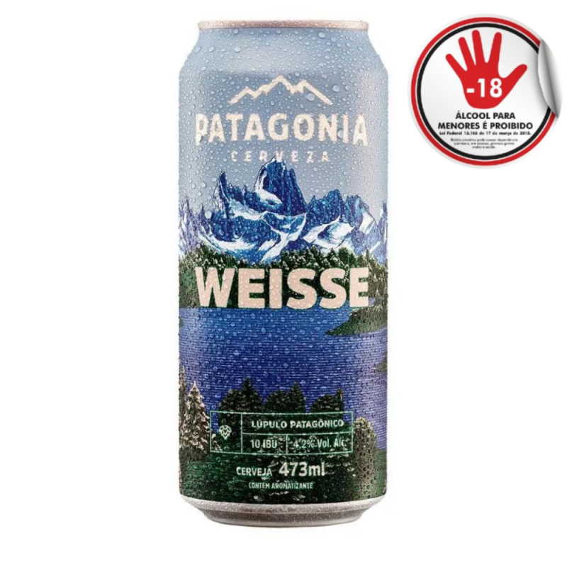 Cerveja Patagonia Weisse Lt 473Ml