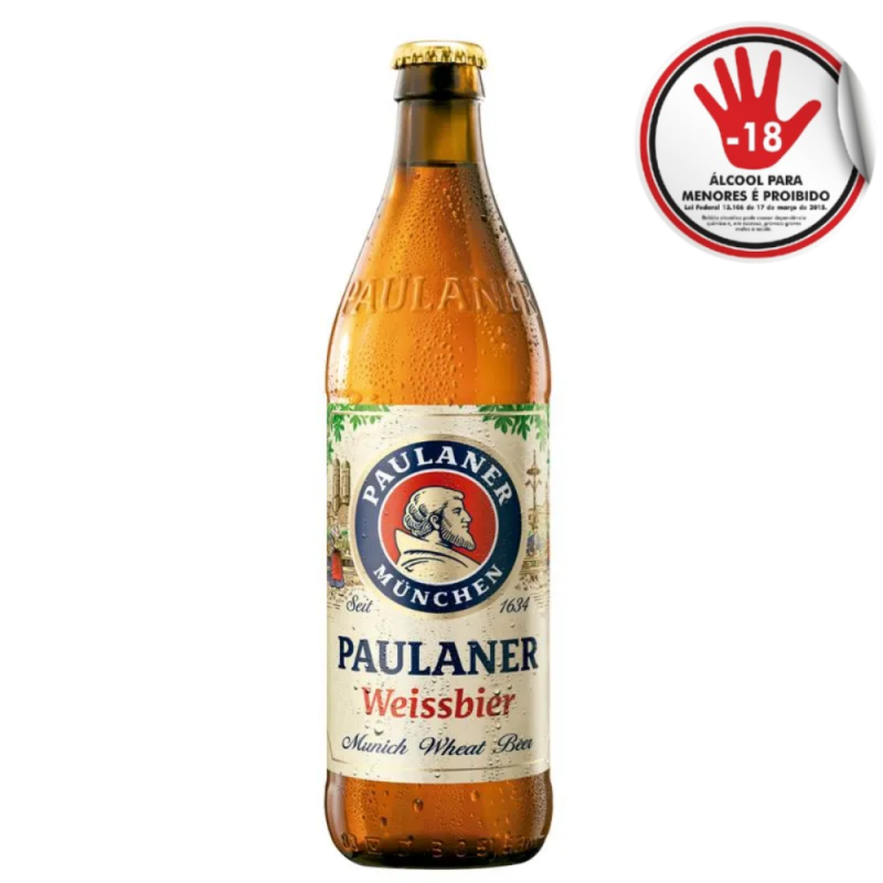 Cerveja Paulaner Hefe W 500Ml
