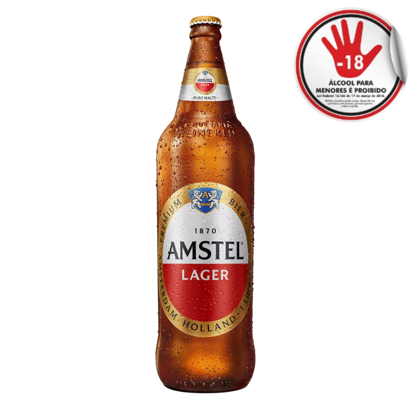 Cerveja Amstel Lager 1L