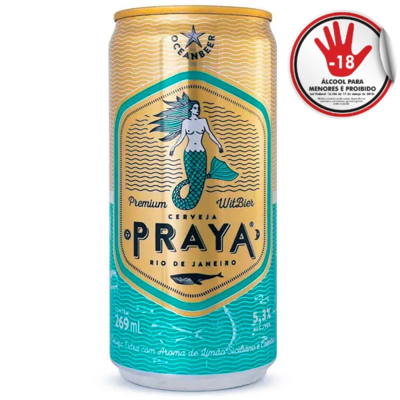 Cerveja Praya Witbier 269Ml