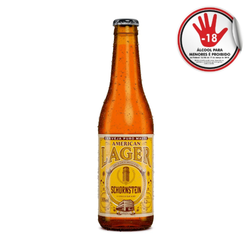Cerveja Schornstein American Lager Ln 355Ml